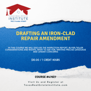 DRAFTING AN IRON-CLAD REPAIR AMENDMENT - #47027