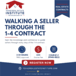Walking a Seller through the 1-4 Contract Offer - 39140-RECE